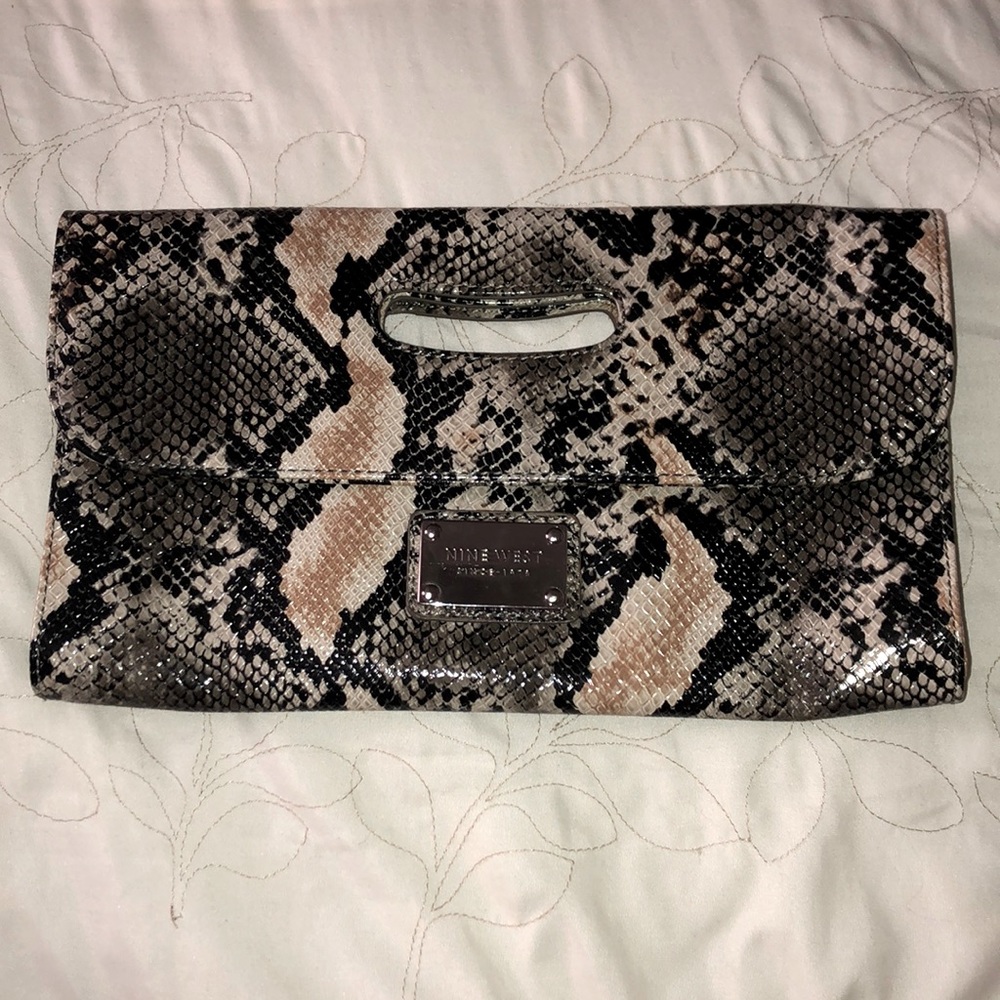 Snake Skin “Clutch Me Up” Clutch